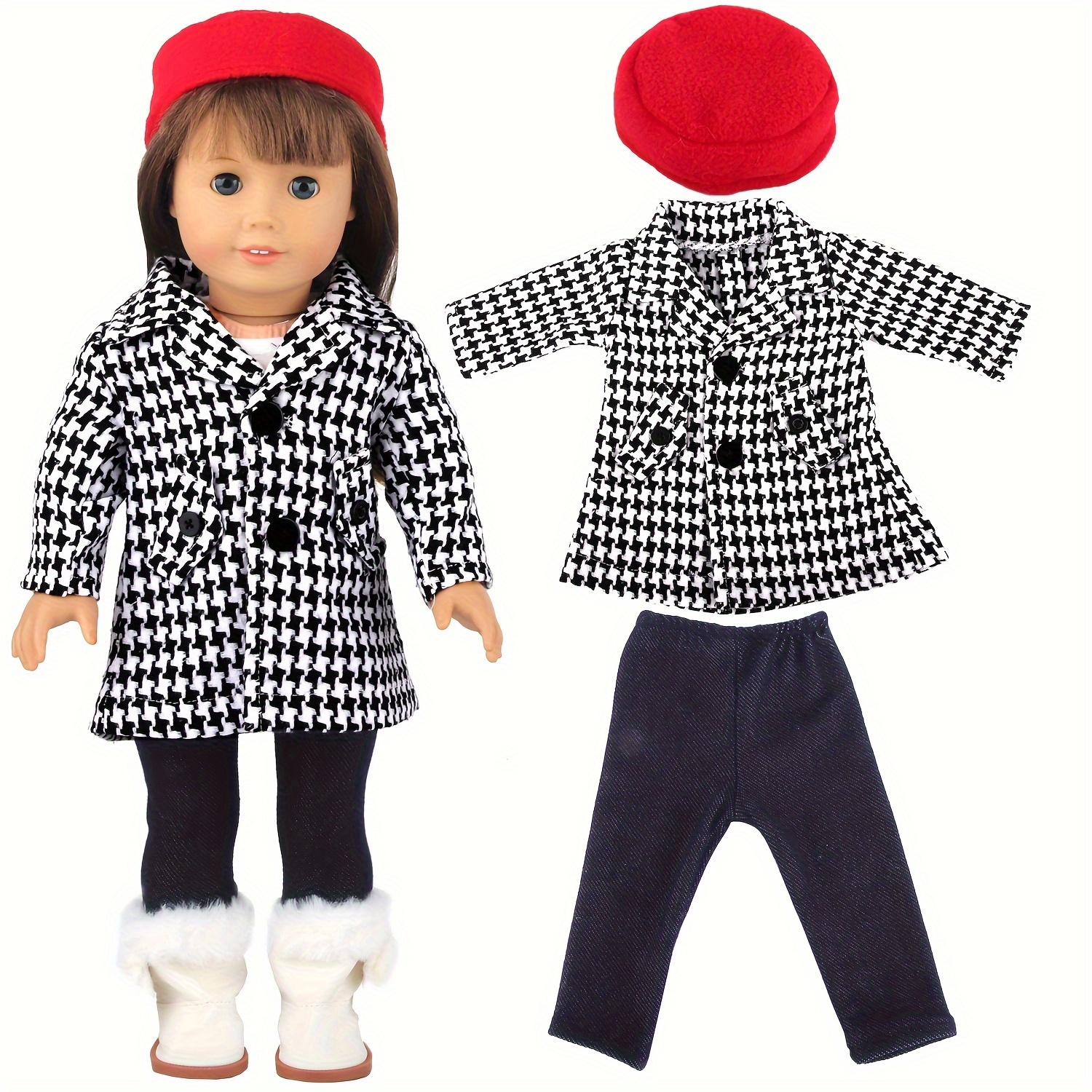 Doll Sweater Doll Clothing Doll Doll Clothing Pants Hat - Temu Philippines