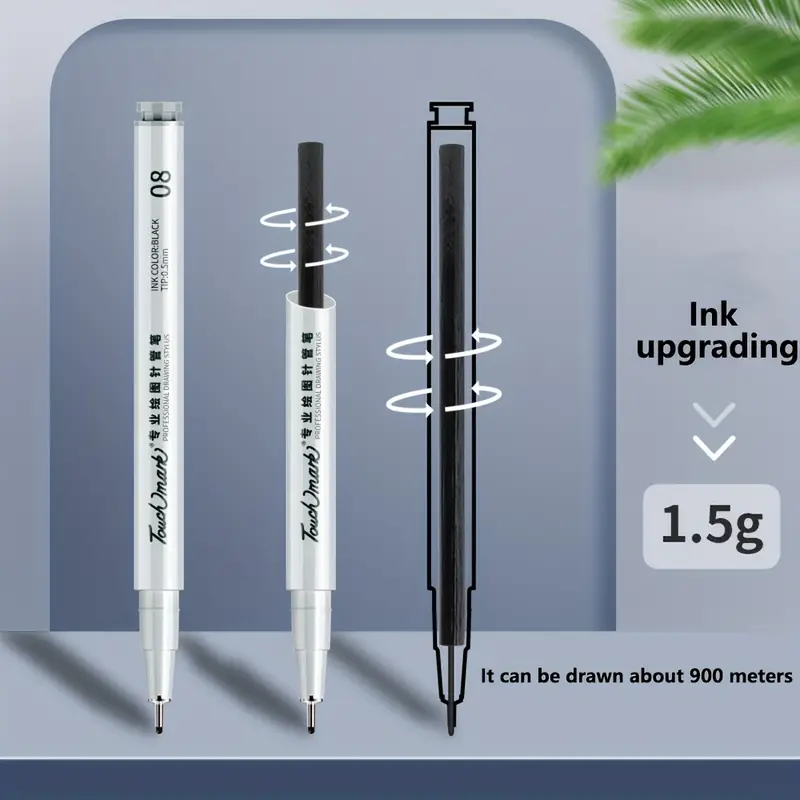Drawing Needle Pen Set Black Hook Pen, Drawing Pen Line Draft Pen Special  For Art Students Christmas, Halloween, Thanksgiving Gift - Temu