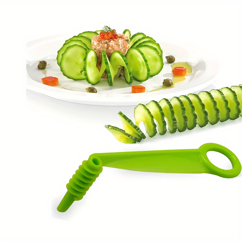 Stainless Steel Vegetable Holder Cutter - Kitchen Magic Tools