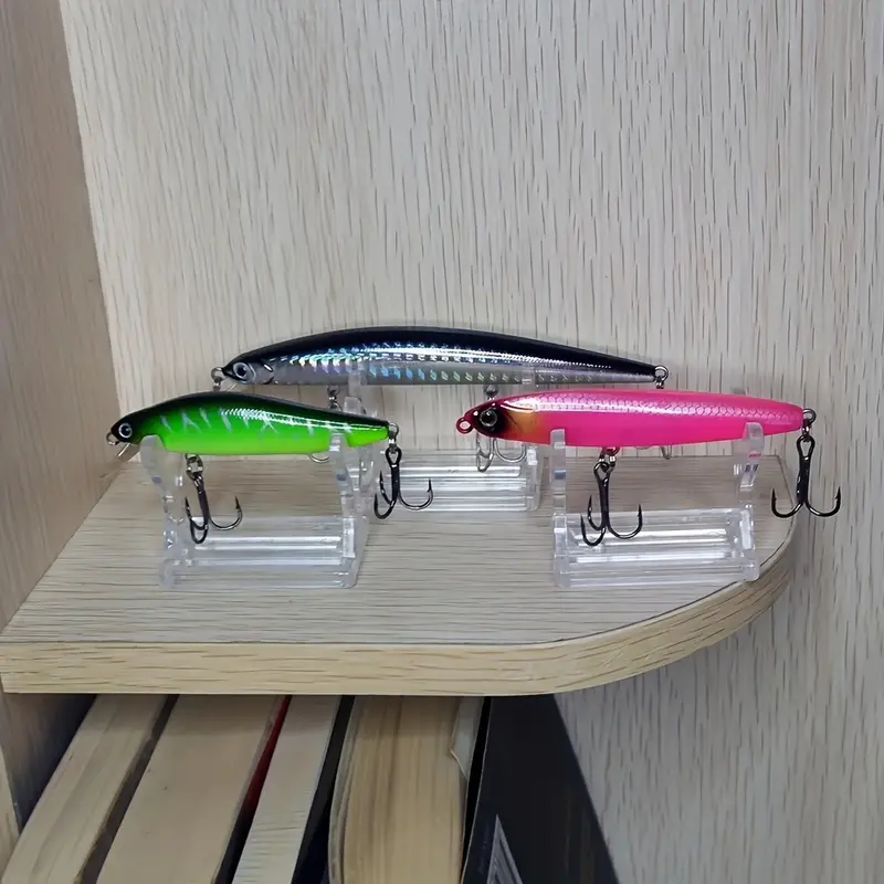 Show Off Your Fishing Lures with this Stylish Acrylic Display Stand!