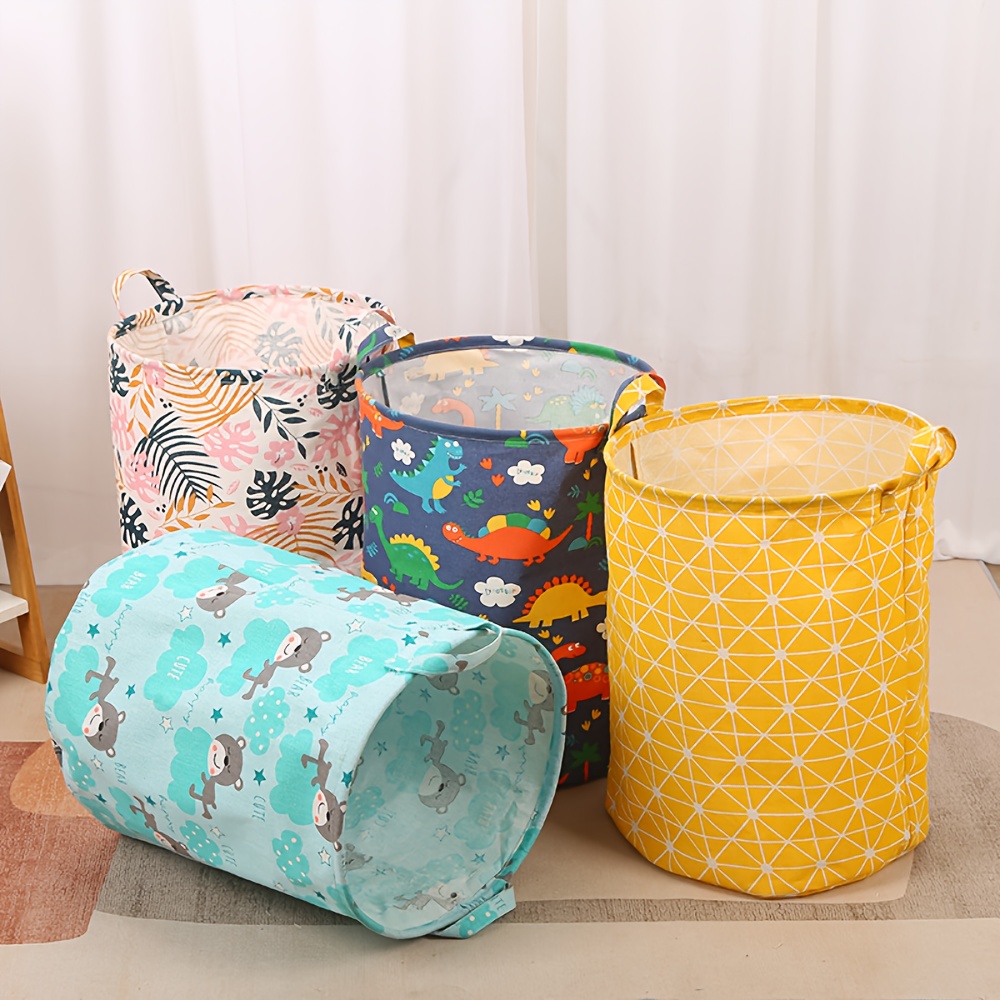 Dirty Clothes Basket Folding Storage Bucket Large Capacity - Temu