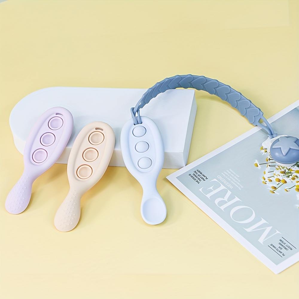 Clip para chupete – Cuerda para gel sílice grado alimenticio, suministros  para bebés, juguetes universales silicona para masticar, cadena chupete  para