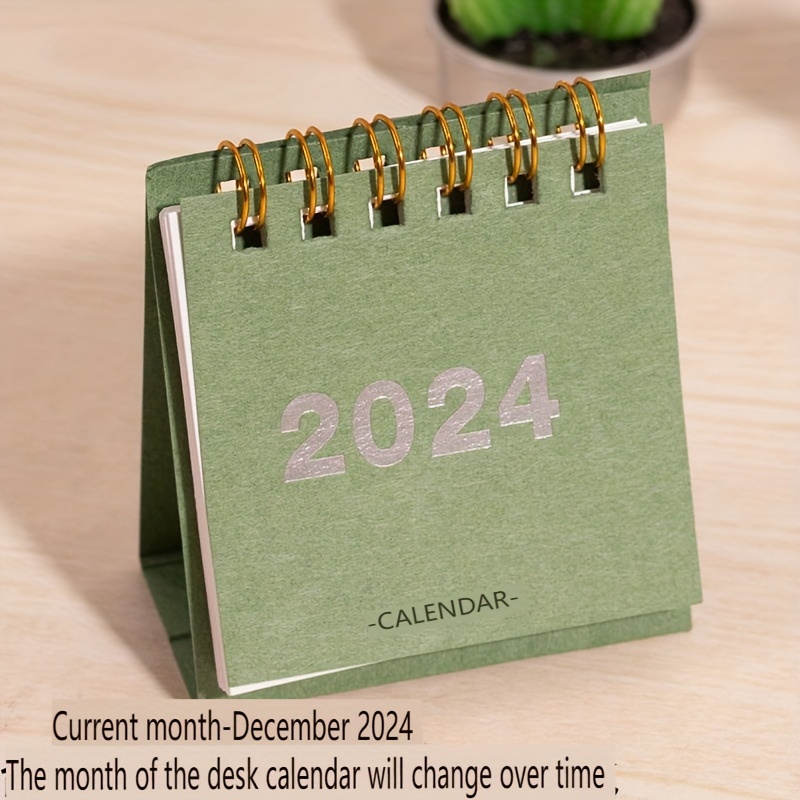 1pc Calendario Scrivania 2024 Piccolo E Portatile Semplice - Temu Italy