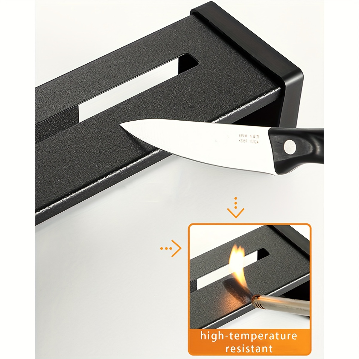 Couteau de cuisine,Porte-couteau en acier inoxydable,porte-couteaux de  cuisine,Support de nuit,Accessoires de - B[B12543943]
