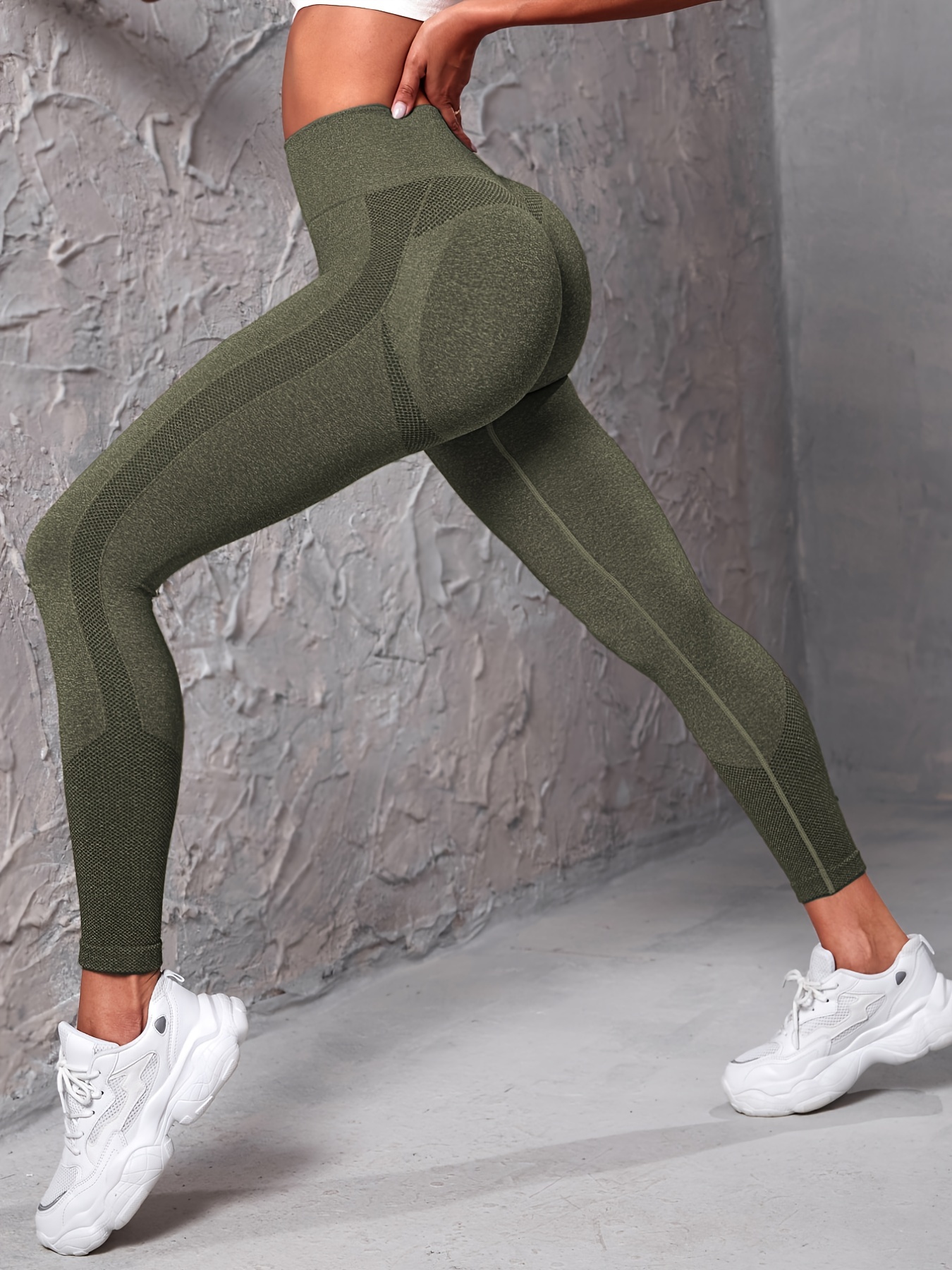 Seamless Leggings for Ladies Trendy Casual Print Breathable