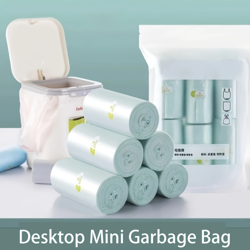 Colorful Mini Trash Bags Desktop Mini Trash Bags Pet Litter - Temu