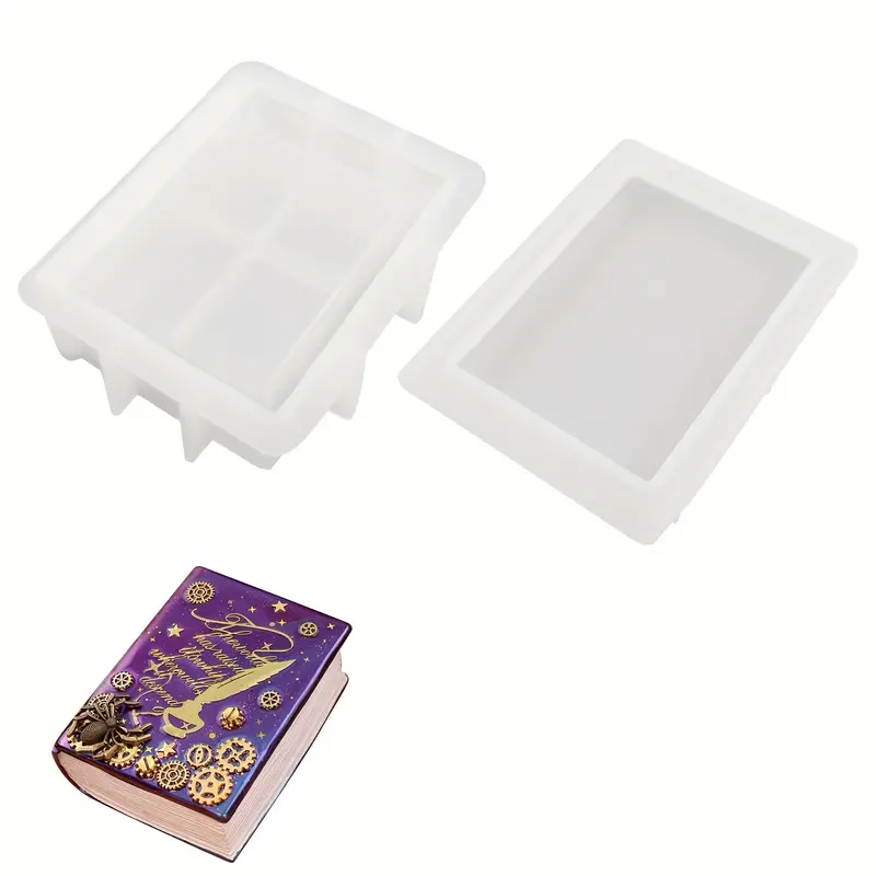 Resin Box Molds Storage Silicone Molds Trinket Box Epoxy - Temu