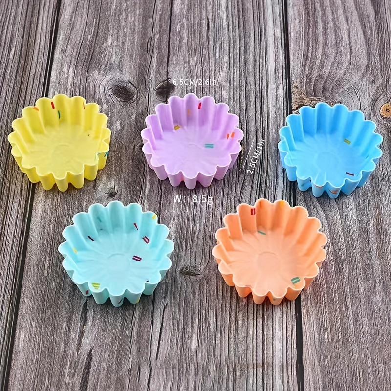 Mini Muffin Cups, Silicone Round Flower Mini Cupcake Cups, Non-stick Mini  Cupcake Liners, Ultra Small Muffin Molds, Baking Tools, Kitchen Gadgets,  Kitchen Accessories, Home Kitchen Items - Temu
