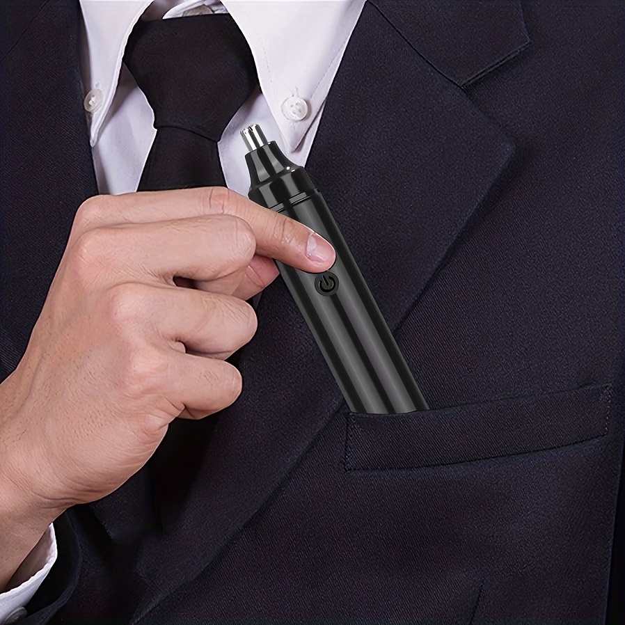 y usb rechargeable ear and nose hair trimmer for men and women   eyebrow facial hair removal nose clipper ideal fathers day gift lithium battery 18650 series usb charging operating voltage 36v   details 3