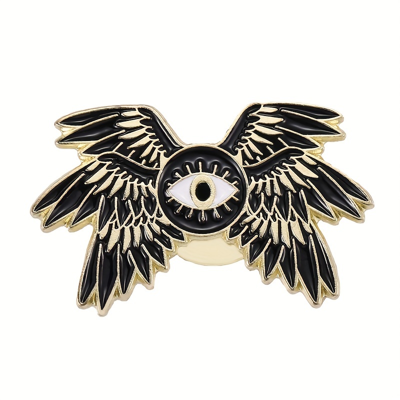 Halloween Weird Small Eyed Monster Brooch Punk Badge Men - Temu