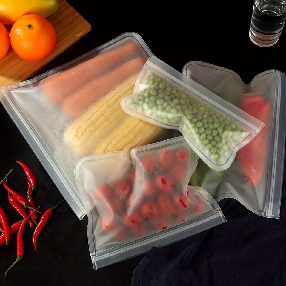 Eva Food Storage Bag Reusable Silicone Freezer Fresh keeping - Temu