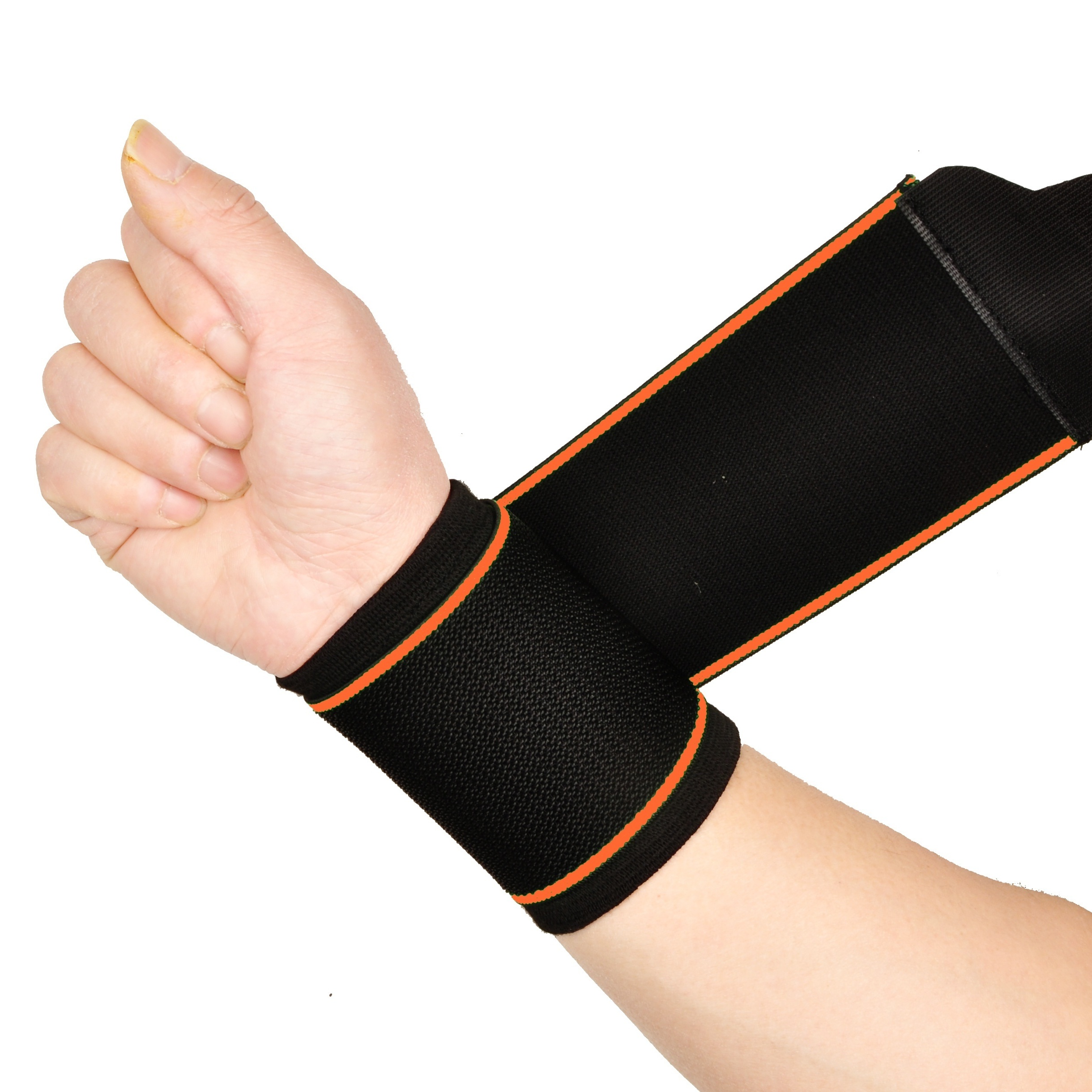  Elbow Sleeves (1 Pair) W/Wrist Wraps - Elbow Brace For Support  & Compression for Powerlifting, Weightlifting, Bench & Tendonitis - 5mm  Neoprene - For Men & Women : Health & Household