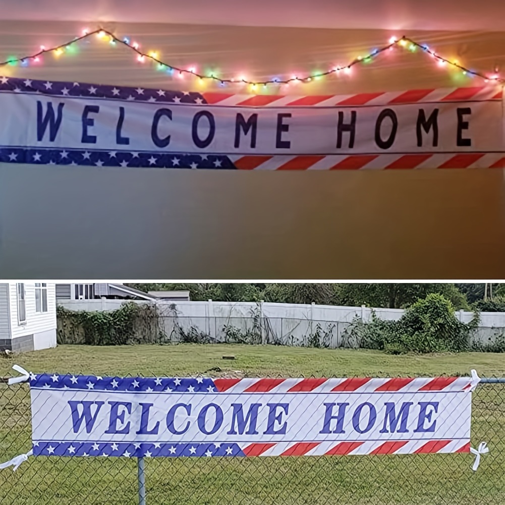 welcome home signs army