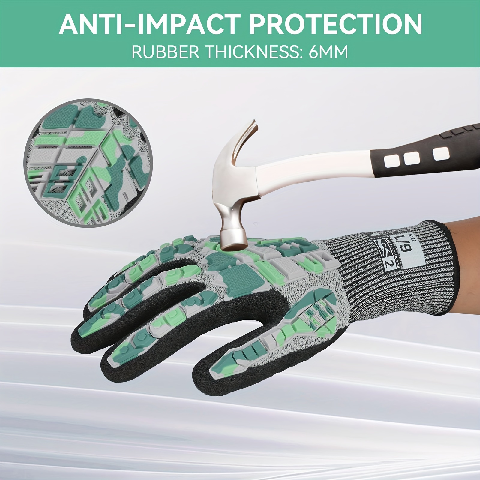 Set Construction Tools, Anti-cutting Gloves, Diyfix