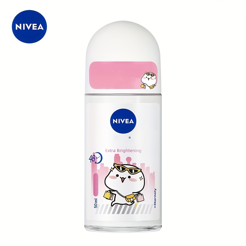 

Nivea Smooth Skin Roll On 50ml - Parfum frais et léger - 48H de protection anti-transpirante - Cadeau idéal pour la fête des pères