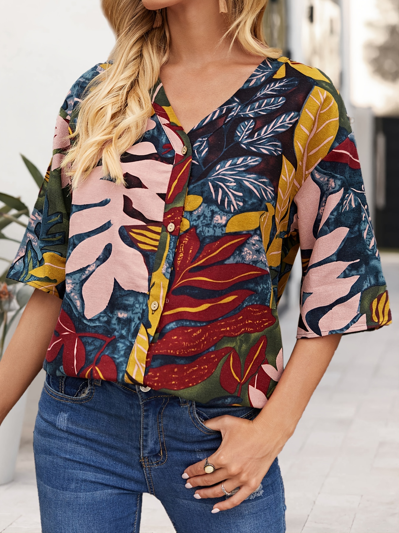 tropical print clothing for women