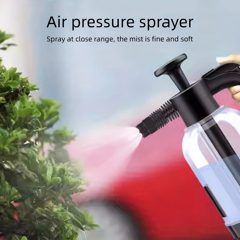 Car High Pressure Foam Spray Can Car Wash Transparent Body - Temu