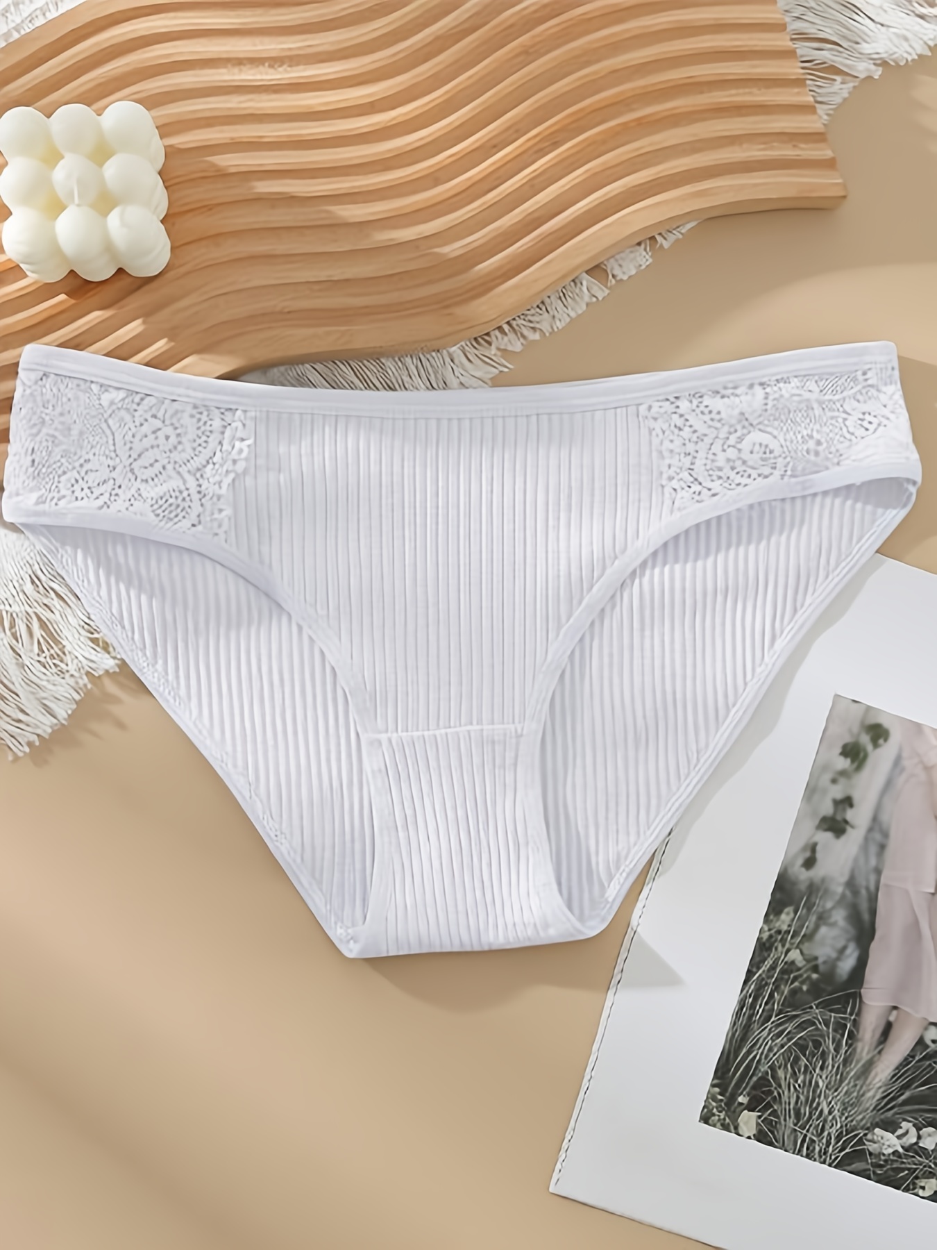 Women Cotton Thongs Lingerie Fitness Panties Seamless Underwear G-string  Briefs