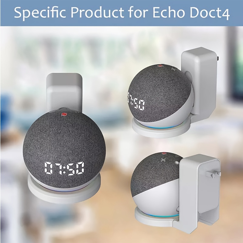 Pour  Echo Dot 3 AhaStyle PT62 Support mural Support de haut-parleur  intelligent Noir