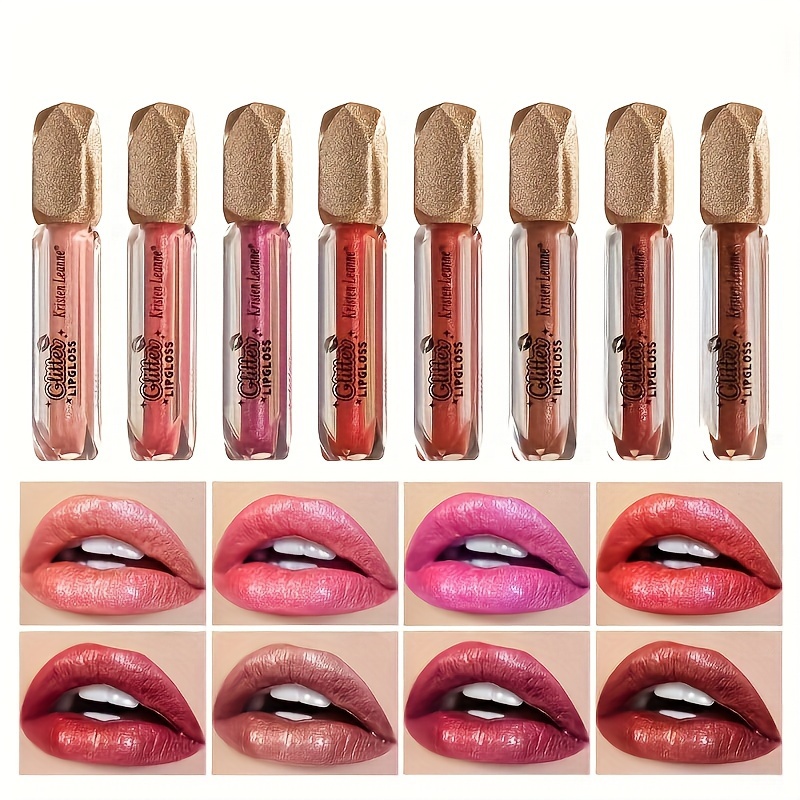 4 color Sequin Lip Glaze Long lasting Temperature sensitive - Temu