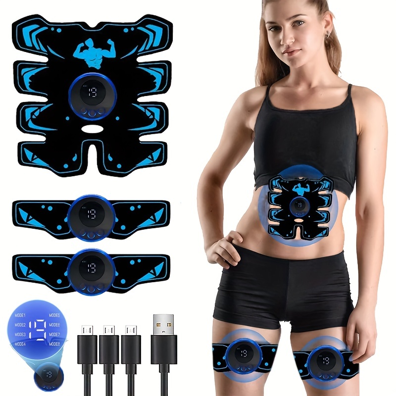 Ems Wireless Muscle Stimulator, Smart Pulses Fitness Abdominal Trainer, Weight  Loss Anti-cellulite Stickers, Body Slimming Massager - Temu Austria