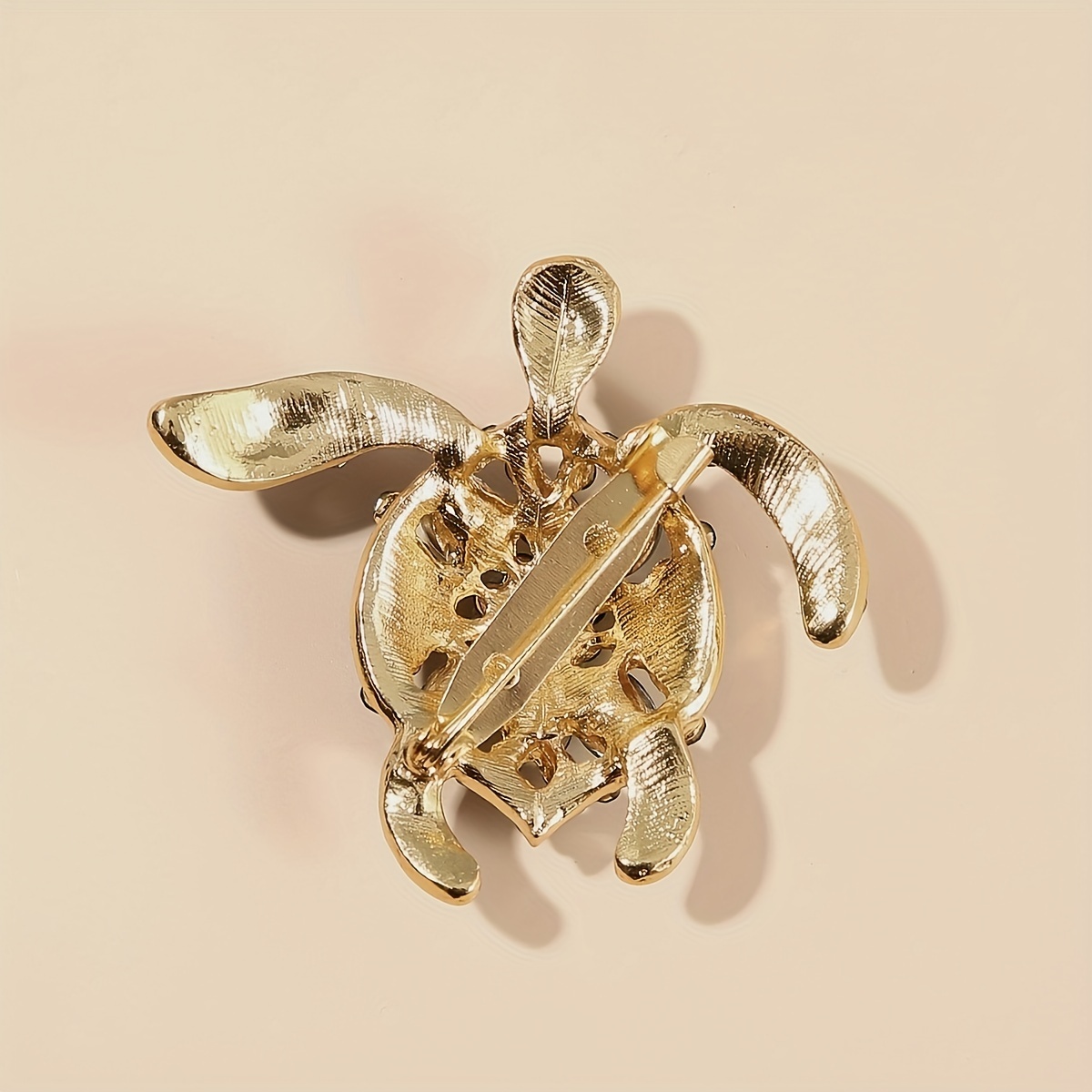 Zinc Alloy Turtle Brooch Men's Clothing Accessory
