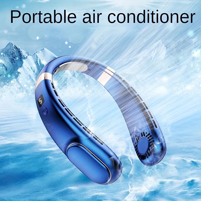1 Ventilateur Cou Portable Ventilateur Sans Lame Mains - Temu Canada
