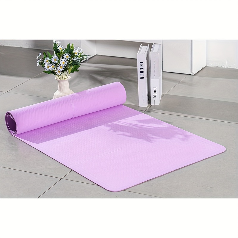 Foldable Yoga Mat Non slip Yoga Pilates Tpe Mat Men Women - Temu