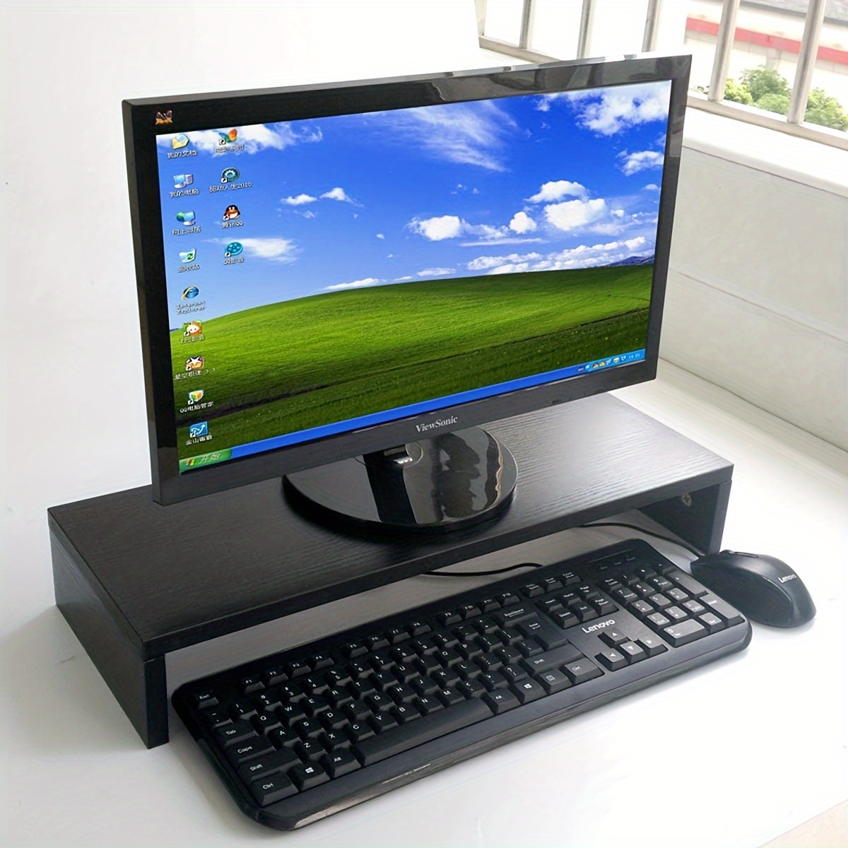 Supporto per Monitor da tavolo multifunzione schermo per Computer Riser  ripiano in legno supporto per Laptop resistente supporto da scrivania per  Notebook TV - AliExpress