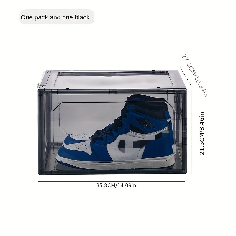  Household Products Clear Shoe Box 2 Pack, Sneaker