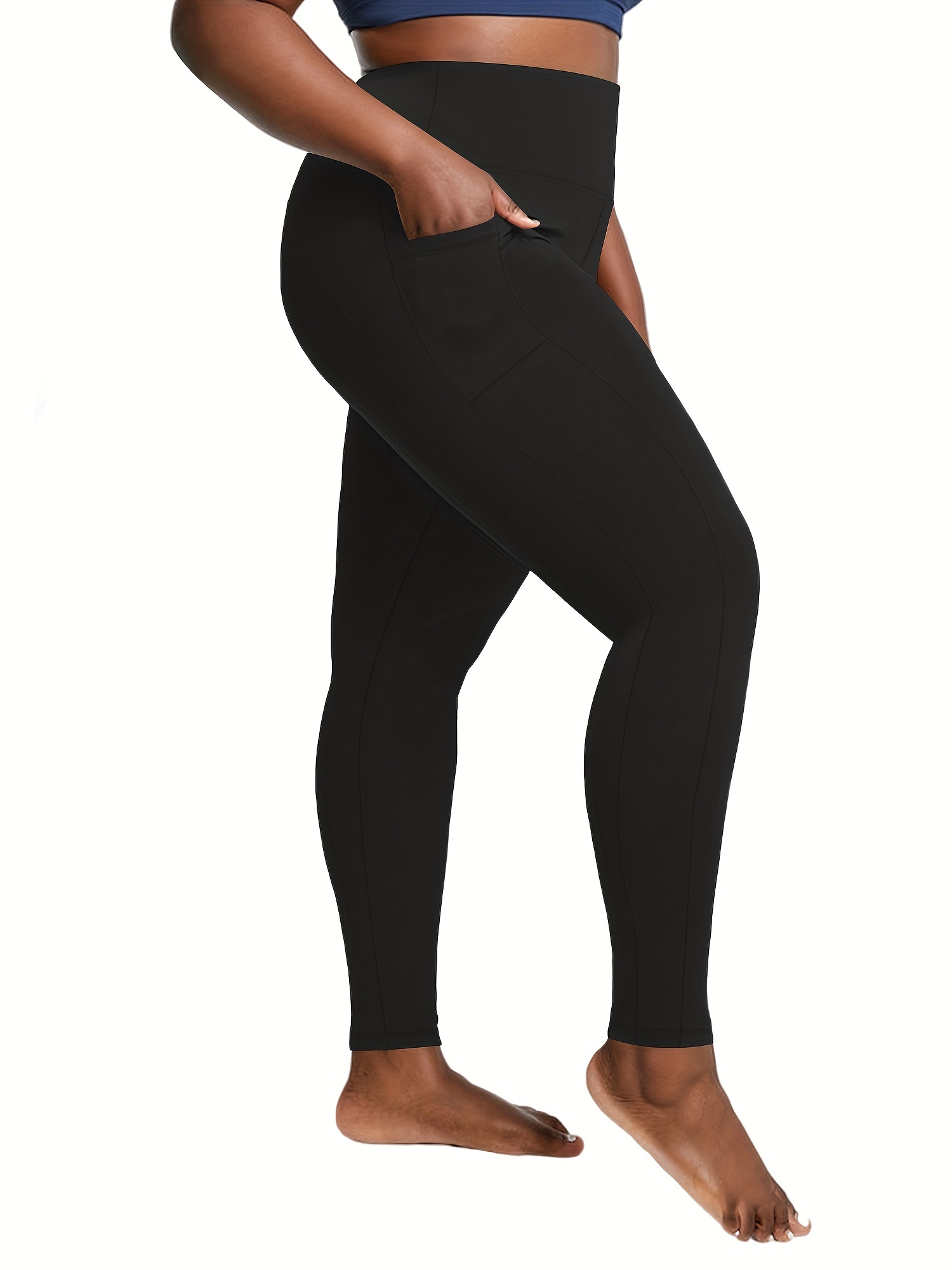 Black Leggings, Womens