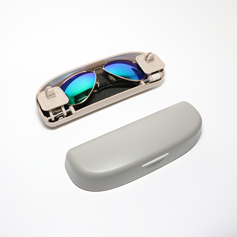 COGNOO Auto Brillenhalter Brillenetui für BMW X1 F48, Brillenetuis  Sonnenblende Aufbewahrungsbox Organizer Brillenhalter Aufbewahren Verstauen