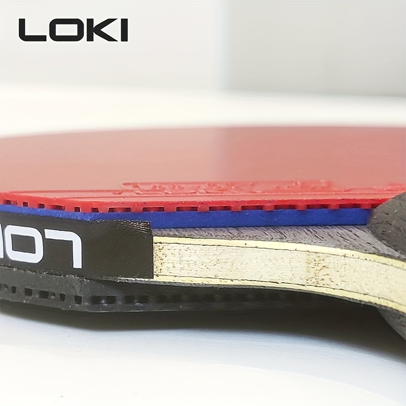 Loki 5 Star Carbon Ping Pong Paddle ITTF Approved Table Tennis Racket &  Case