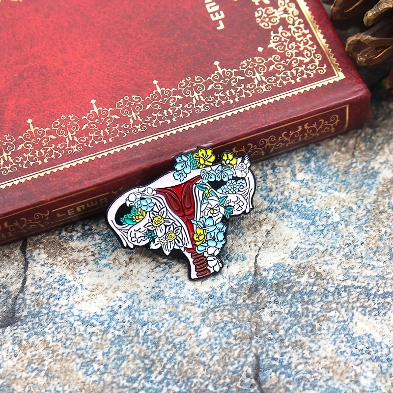 Colorful Cartoon Organ Metal Pin Badge Clothes Backpacks - Temu Canada