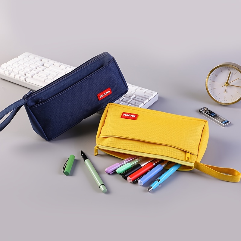 Large Capacity Pencil Case Pencil Pouch Pencil Bag - Temu