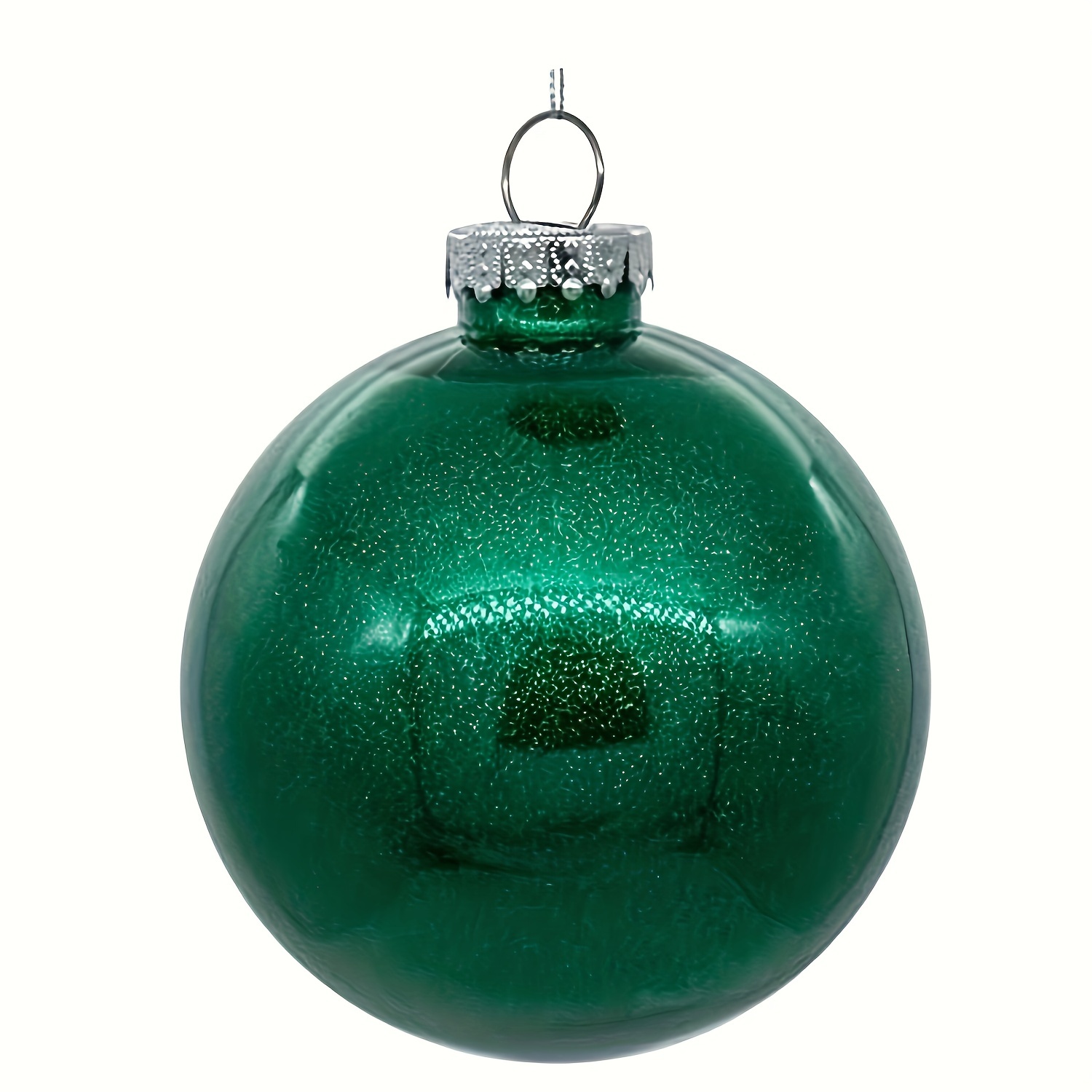 Large green christmas deals balls