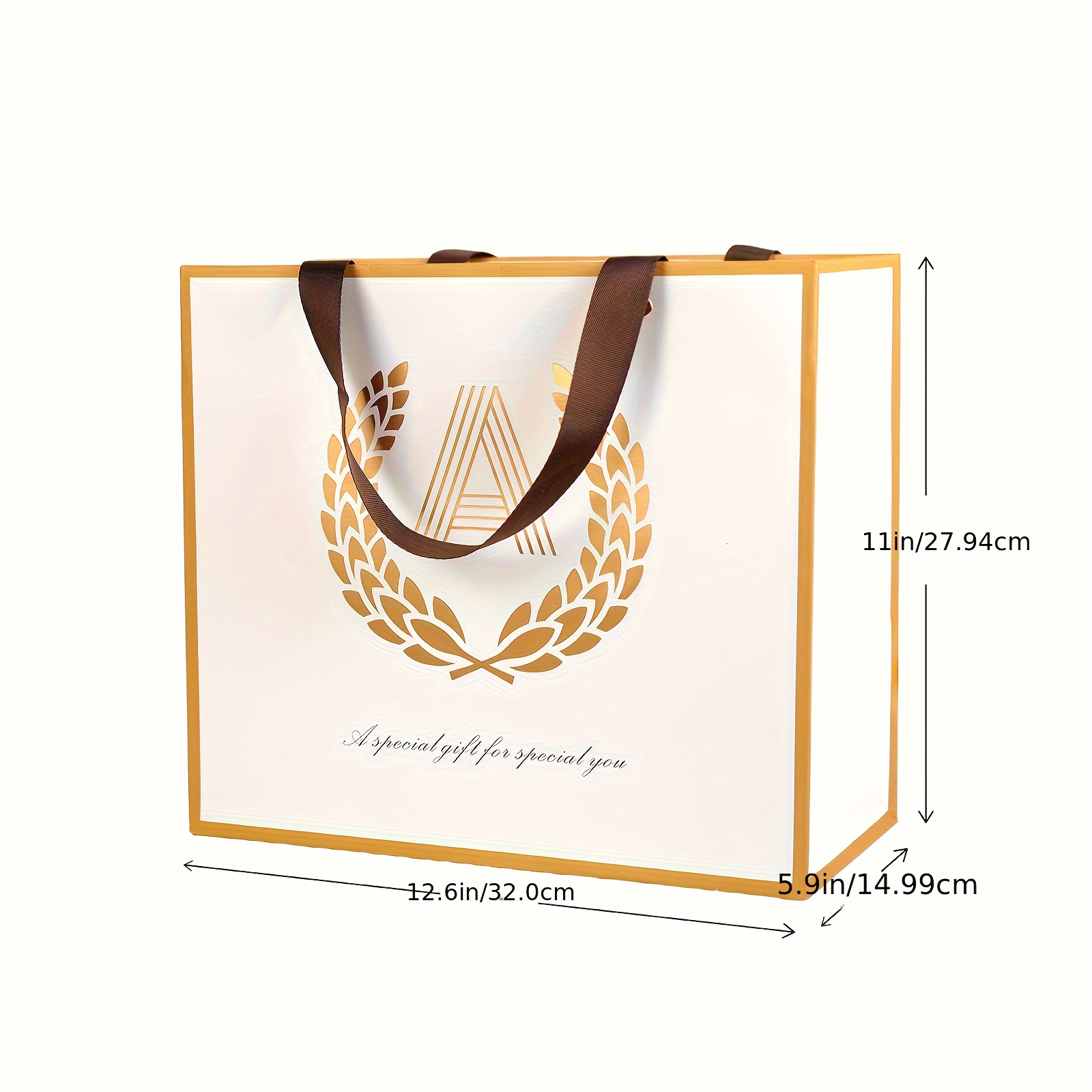 Monogrammed discount gift bags