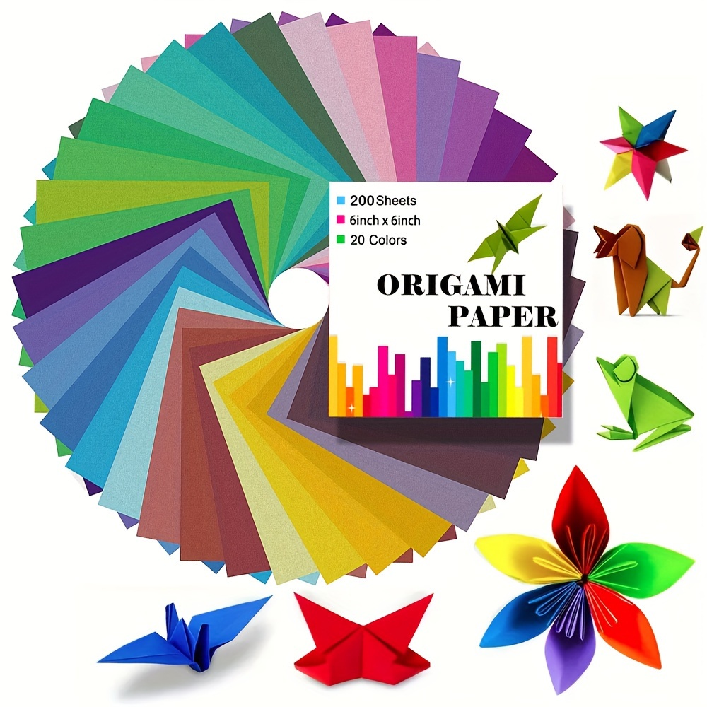  Opret Origami Paper Large, 100 Sheets 20x20cm / 8