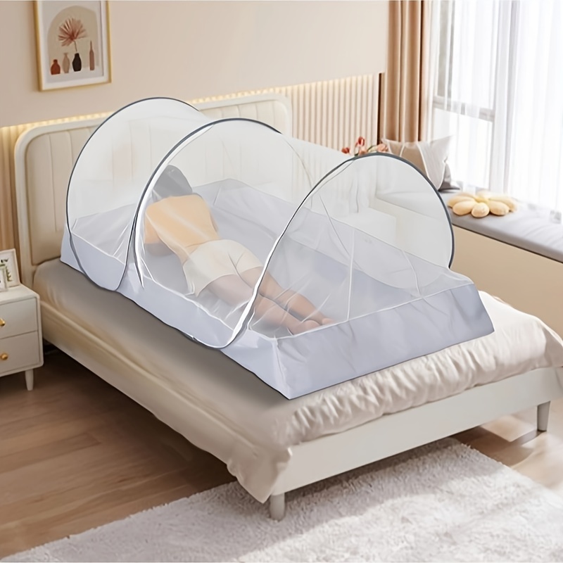 

1pc Indoor And Outdoor Mosquito Net, Breathable Mesh Mosquito Nets For Beach Barbecue Camping