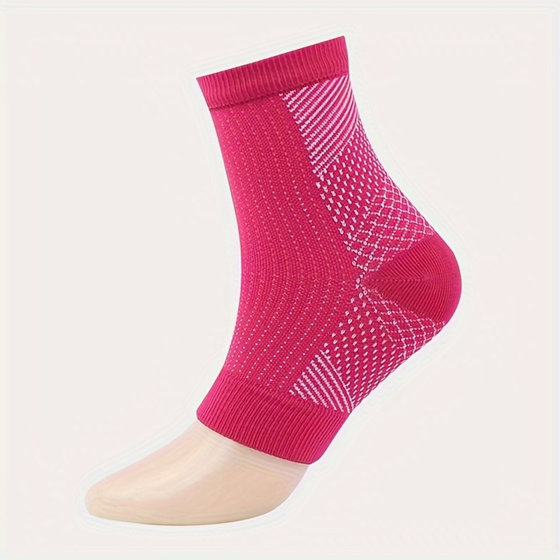 Acheter Chaussettes de compression magnétiques, manchon de soutien de  cheville infusé de cuivre, adaptées au soulagement des articulations du  talon des pieds d'arthrite de fasciite plantaire