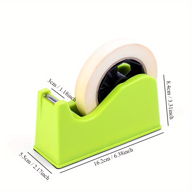 Royal Imports Dispensador de cinta adhesiva para escritorio (se adapta a  núcleos de 1 y 3 pulgadas) resistente de alta calidad para oficina, hogar
