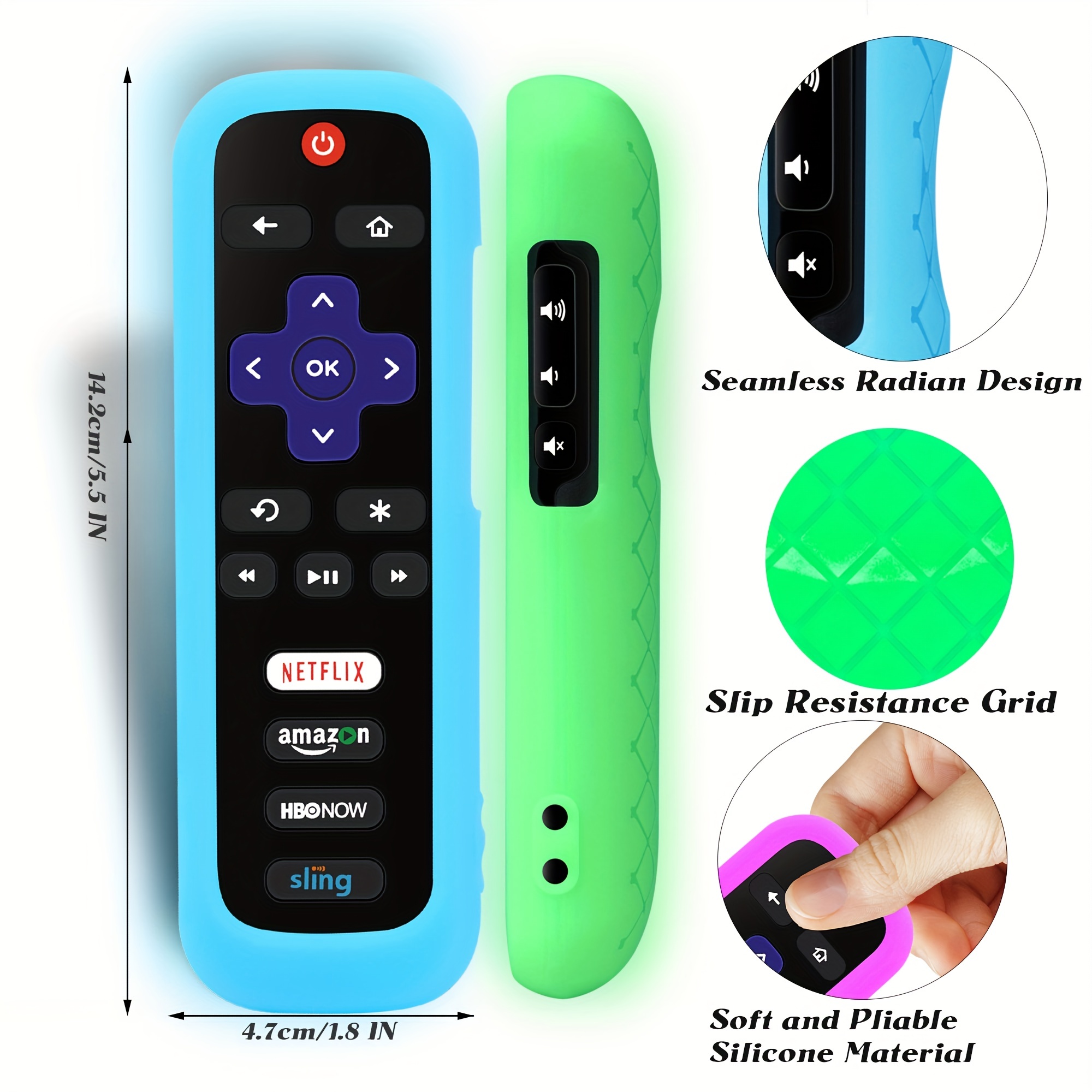 ZdalaMit テレビリモコン 汎用 for Fire TV Stick ファイヤー