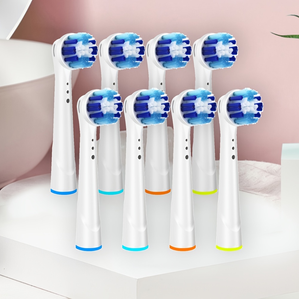Comprar Cabezal de cepillo de dientes eléctrico de 8 piezas Compatible con  cepillo de repuesto de cepillo de dientes eléctrico Oral B