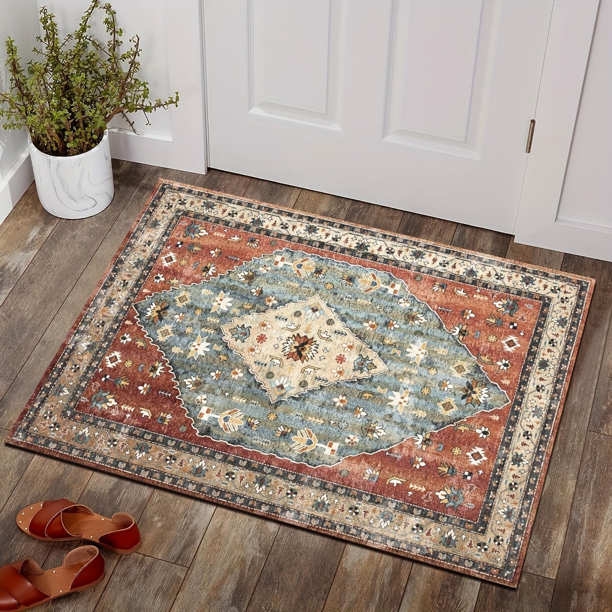 Bathroom Rugs Set Ultra Soft Non slip Bath Rug And Absorbent - Temu