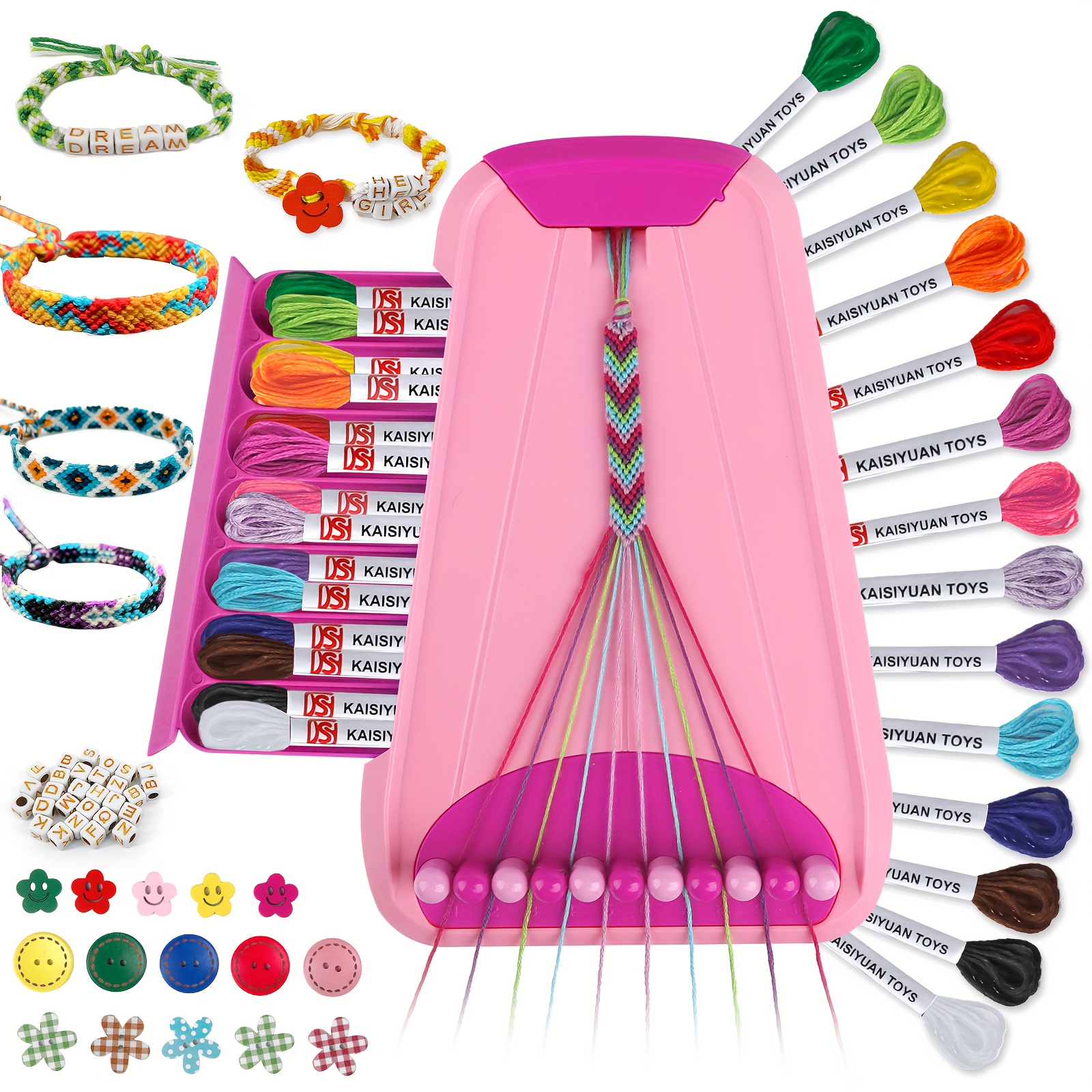 Kit De Pulsera Para Niñas - Temu