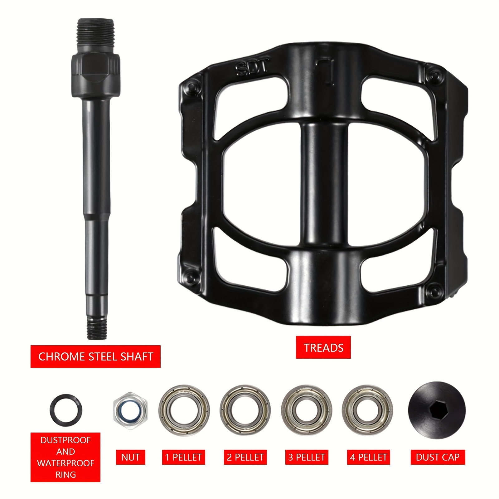 road bike pedals non clip