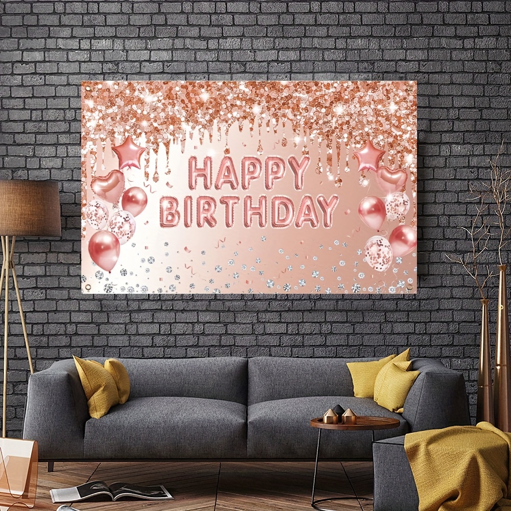 Birthday Canvas Banner
