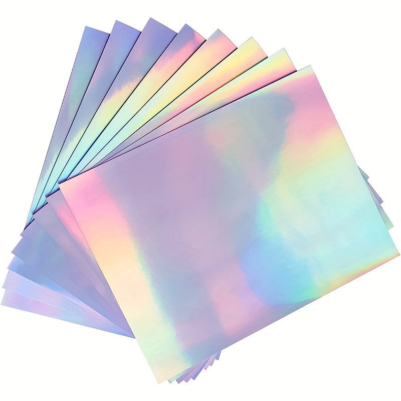 250 hojas vinilo imprimible láser transparente mate
