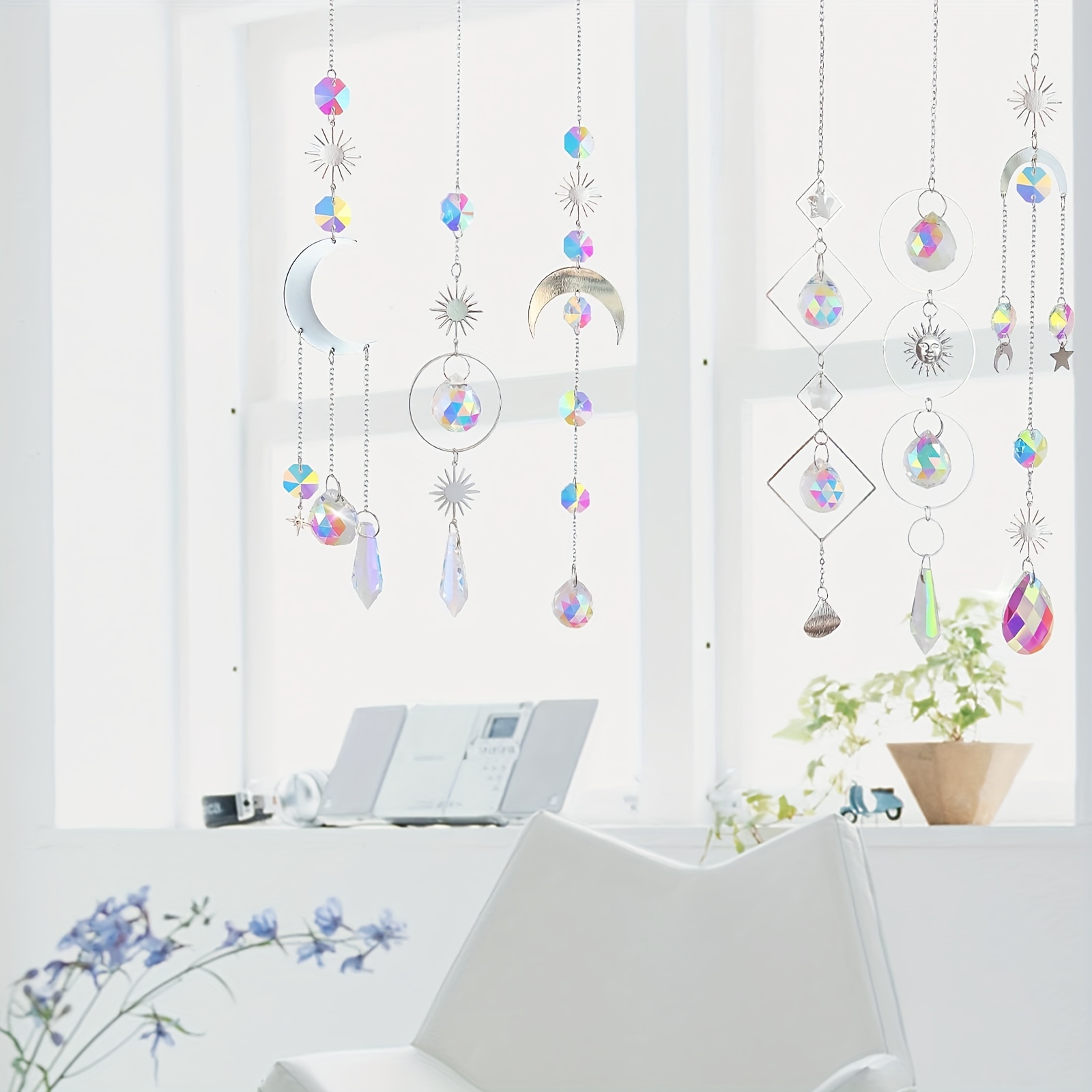 Pendentif Attrape-soleil En Cristal, Convient À La Décoration De Noël Dans  Le Jardin, Mode en ligne