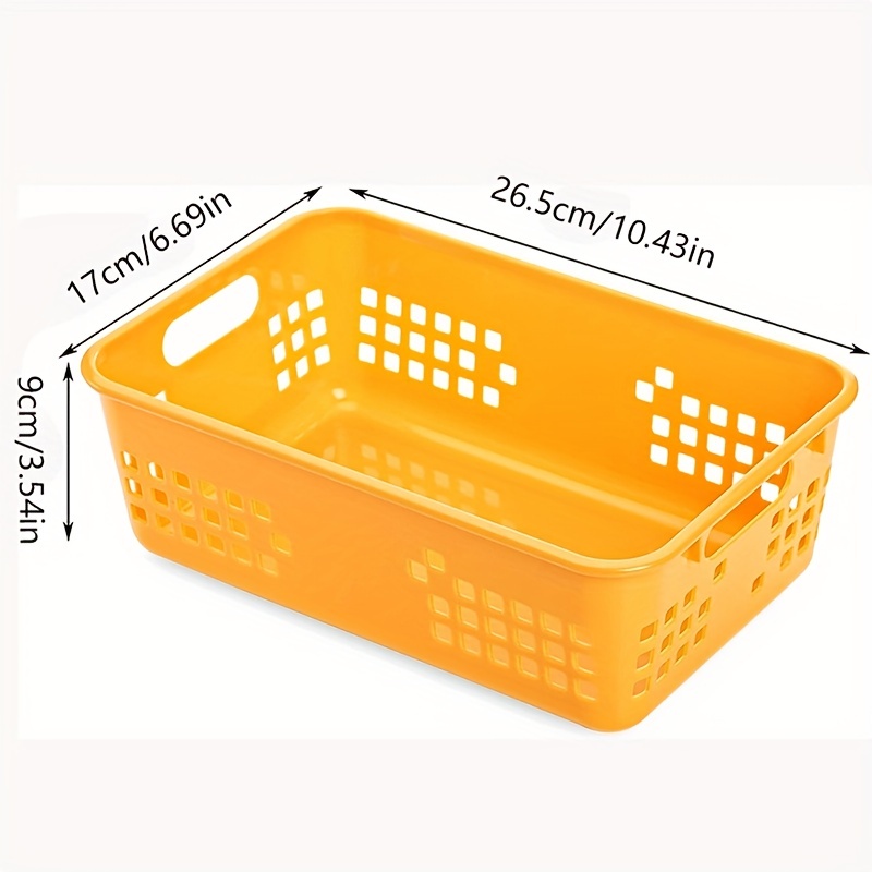 Storage Basket Large Capacity Portable Desktop Storage Box For Cosmetics  And Sundries - Multifunctional Plastic Container With Multiple Compartments  - Temu